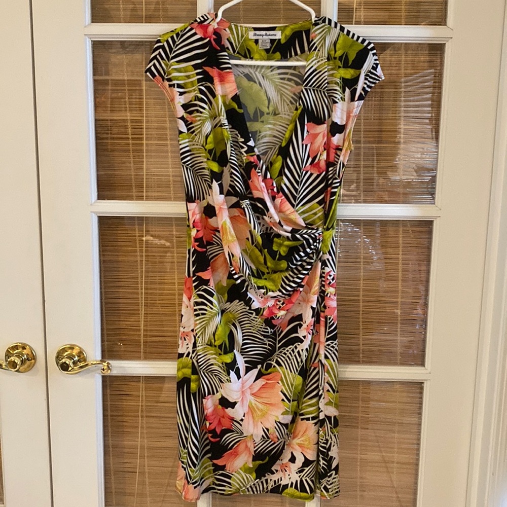 Tommy Bahama wrap style dress